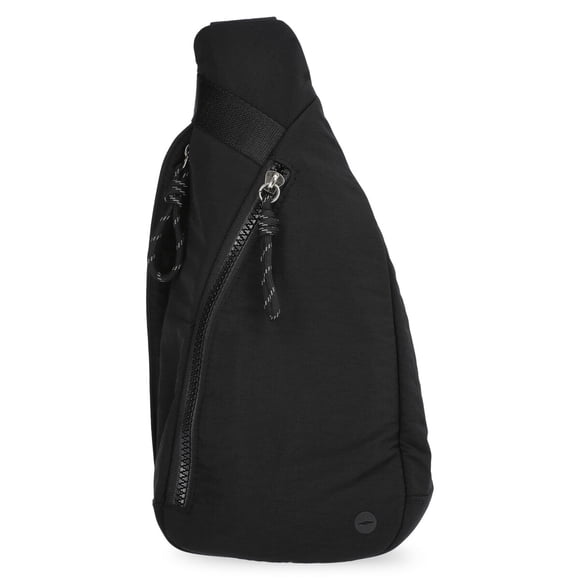 Bandolera Avia para Mujer Negra de Poliéster, Slim Crossbody