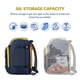 thumbnail image 2 of Bolsa para botas de esquí Unigear 50L, mochila de viaje para botas de esquí, azul, 2 of 7