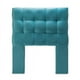 thumbnail image 1 of Respaldo 1,5 Plazas Felpa Turquesa Cp Seve, 1 of 2