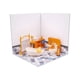 thumbnail image 3 of Modelo De Escena De Fondo 1/12 Con Muebles Para Figuras De Acción, Colección De Muñecos Estilo C, 3 of 5