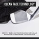 thumbnail image 4 of Bolsa de limpieza para palos de golf y pelotas de golf Club Scrub Pro Black, 4 of 7