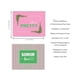 thumbnail image 4 of Set de 10 tarjetas planas rosas y verdes | Inspirado en hermandades | Conjunto de tarjetas "Sisterhood, Soror y Oh So Pretty", 4 of 4