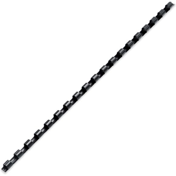 Binditek Plastic Binding Comb Spines, 14 Inch, 19 Ring, Black