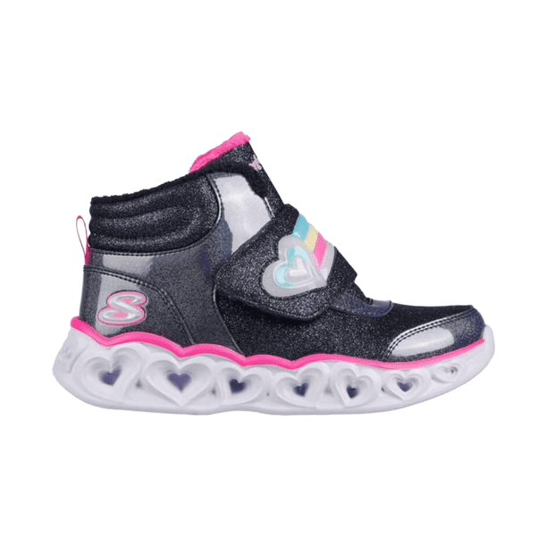 BOTINES SKECHERS UNO LITE INFANTIL 302669L-NVPK - Talla 28 CL / 12C US / 18 CM