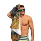 thumbnail image 5 of Robot Salvaje Toalla de playa de secado rápido con diseño temático, regalo para mujeres y niñas, ideal para cumpleaños, fans, amantes de la música, uso en la playa o al aire libre, 78 × 160 cm, 5 of 6