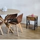 thumbnail image 2 of Juego de Comedor Warwick Melamina Wood 100cm + 4 Sillas Mariposa Ecocuero Wood Cafe, 2 of 3