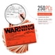 thumbnail image 2 of Etiquetas de estacionamiento easykart labels – paquete de 250 fluorescentes, 2 of 6