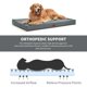 thumbnail image 2 of Cama para perros Tail Stories Outdoor, impermeable, XL, con funda de refrigeración, 2 of 6
