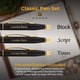 thumbnail image 3 of Set de bolígrafo Dayspring Classic Century negro mate con detalles dorados, 3 of 7