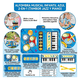 thumbnail image 3 of Alfombra Musical 2 en 1 "Jazz Play Mat" Piano y Batería Azul, 3 of 5