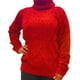 thumbnail image 1 of Sweater Mujer Cuello Alto Chenil Otoño Invierno Colores 611, 1 of 4