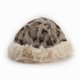 thumbnail image 1 of Gorro Ruso Mujer Peludo Animal Print Invierno Suave Abrigado crema Talla Única, 1 of 4