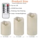 thumbnail image 3 of Velas Led Sin Llama Con Control Remoto Y Temporizador Juego De 3, 3 of 6