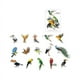 thumbnail image 1 of 30pcs/pack Cute Birds Collection Decorative Sticker, Kawaii Flamingo Scrapbooking Material, Art Label, Cute Stickers, 1 of 5