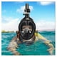 thumbnail image 2 of Mascara Snorkel Mascara Buceo Snorkel Fullface Go Pro, 2 of 3