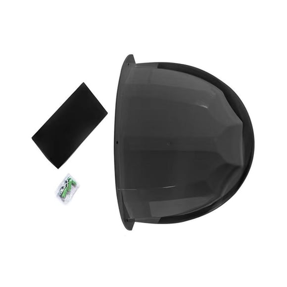 Cámara De Seguridad Sun Rain Cover Universal Parasol Refugio Para Cámara Al Aire Libre Negro