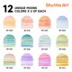 thumbnail image 2 of Rainbow Pencils Shuttle Art, 24 unidades, 12 colores surtidos, 2 of 8
