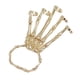 thumbnail image 5 of Pulsera De Mano Esqueleto Con Pulsera De Elasticidad De Anillos Para Fiesta De Oro, 5 of 5