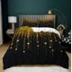 thumbnail image 1 of Bright Starry Sky Quilt Duvet Cover Set Bedding Doona Cover Bed Linen Soft3-Piece Bedding Set, 1 of 5