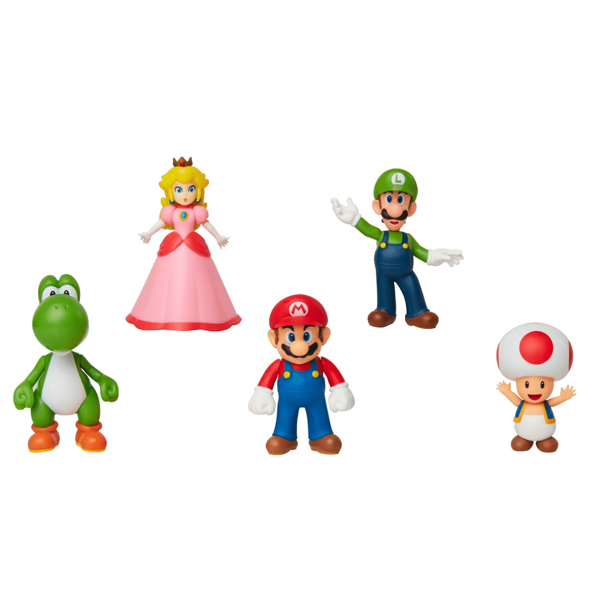 Figuras De Acción Nintendo Super Mario Pack Clásico
