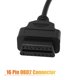 thumbnail image 5 of Unique Bargains Cable Adaptador de Escáner de Diagnóstico de 6 Pines a OBD2 para Motocicleta Harley Davidson OBDII de 16 Pines a 6 Pines, 5 of 6