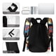 thumbnail image 5 of Timmy Time-theme Backpack, Campus style schoolbag Bookbag with Adjustable Shoulder Straps And Large Zip Compartment, Unisex Travel Bags.42x30x15cm, 5 of 6