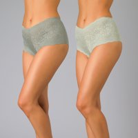 Pack Pantaleta Encaje Y Microfibra Flores Mujer 13277-275