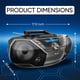 thumbnail image 3 of Reproductor de CD Philips Boombox Bluetooth, 3 of 3