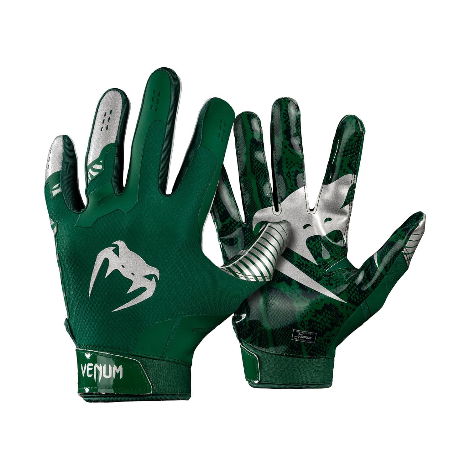 Guantes De Fútbol Venum Elite Forest Green/silver Youth