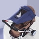 thumbnail image 3 of Parasol para cochecito de bebé con ventana de observación y alas anchas para protección UV, 3 of 8