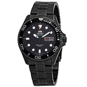 Orient - Reloj , Acero Inoxidable, Dial Negro, 22 Mm - Faa02003B9 Para Hombre