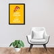 thumbnail image 2 of Cuadro Decorativo 35x45 Mantén la Calma y Come Pizza Marco Negro, 2 of 2