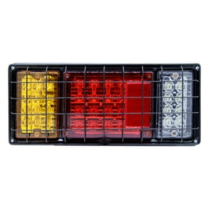 Thunder - Farol Trasero 36Led Con Rejilla Bivoltaje Azul