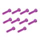 thumbnail image 5 of 10pcs M6x20mm Tornillos De Cabeza Hexagonal De Aluminio Perno De Llave Púrpura, 5 of 5