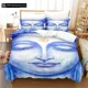 thumbnail image 1 of Buddha Statue Bedding Set Duvet Cover Set Bedding Digital Printing Bed Linen Bedding Set Fashion Design, 1 of 5