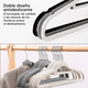 thumbnail image 3 of Set de 50 ganchos colgadores de ropa terciopelo blanco, 3 of 3