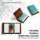 thumbnail image 2 of Set de cuaderno de bocetos acuarela DarkWish Mini Travel 24 colores, 2 of 7
