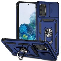 Estuche Gangxun Para Samsung Galaxy S20 Plus, Soporte Giratorio 360°, Estilo Mecánico Y Magnético
