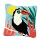 thumbnail image 2 of Diy Latch Hook Set Throw Pillow Covers Craft Para Bordado Carpet Brid, 2 of 5