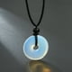 thumbnail image 3 of Handmade Braided Necklace with Natural Stone Peace Buckle - Adjustable and Stylish, 3 of 5