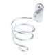 thumbnail image 2 of Soporte de pared Espacio Aluminio Secador de pelo Secador de cabello Estante Organizador Estante Estante Plata, 2 of 5