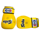 thumbnail image 4 of Guantes Profesionales De Boxeo Muay Thai Amarillo Glossy 16 Oz, 4 of 4