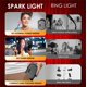 thumbnail image 5 of Luz portátil para selfies, accesorios móviles, 2000 mAh, 2700 a 6500 K, 3 modos, 5 of 8