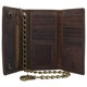 thumbnail image 2 of Billetera Swiss Marshall para hombre, cadena de 18 cm, RFID, cuero marrón, 2 of 6