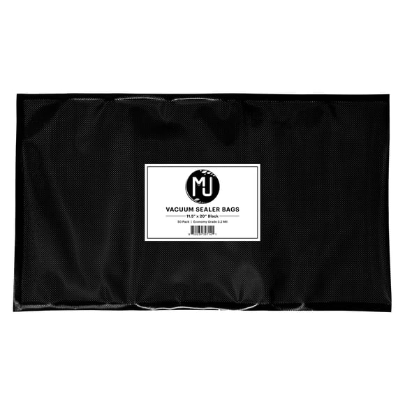 Bolsas selladoras al vacío MJ Premium, paquete de 50 unidades, 11,5 x 20 cm, 3,2 mil