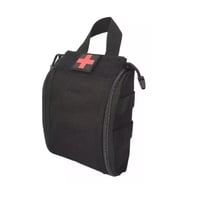 Factorynet - Pouch Táctico Pouch Primeros Auxilios Airsoft Paintball Color Negro