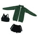 thumbnail image 3 of Ropa De Mu?ecas Femeninas A Escala 1/6 De Moda Para Figuras De Soldados De 12 Pulgadas Verde, 3 of 5