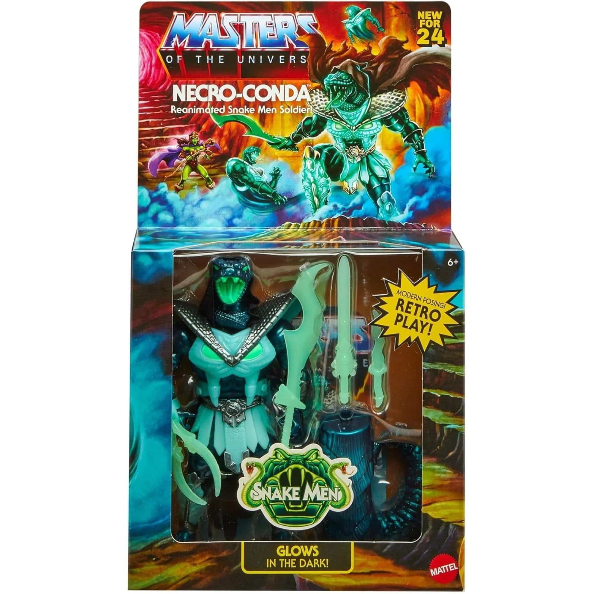 Figura De Acción Mattel Masters Of The Universe Necro-conda