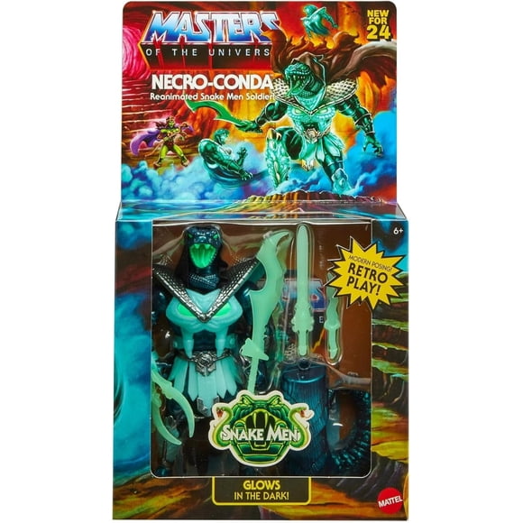 Figura de acción Mattel Masters of The Universe Necro-Conda