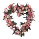 thumbnail image 3 of Guirnalda De Puerta Delantera Artificial Con Corona De Corazón Rosa Para Adornos De Fiesta Rosa, 3 of 5